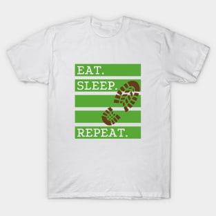 Eat. Sleep. Hike. Repeat T-Shirt